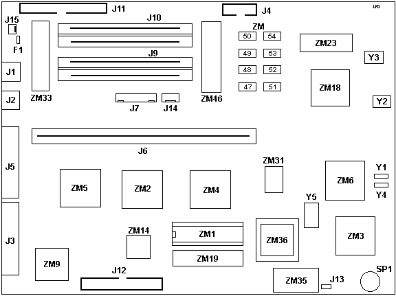 25-286 Planar Board Diagram